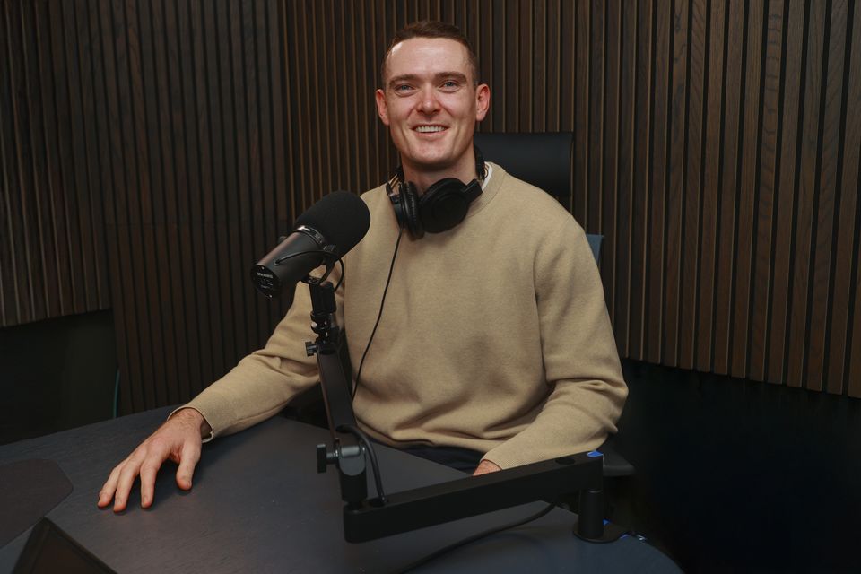 Brian Fenton joined Joe Molloy in studio for the Indo Sport Podcast. Photo: Owen Breslin